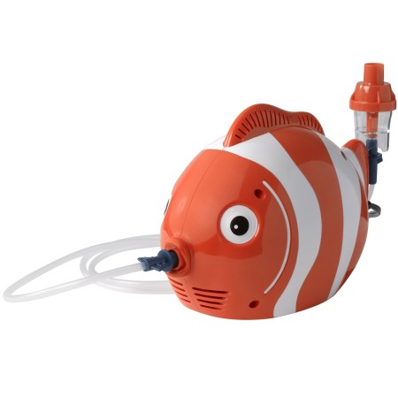 Drive Medical Fish Pediatric Compressor Nebulizer with Disposable and Reusable Nebulizers